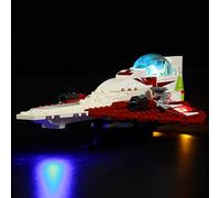 Ensemble d'éclairage LED compatible avec Lego 75333 Starfighter Jedi d'OBI-Wan Kenobi (modèle non inclus), ensemble d'éclairage décoratif pour le jouet créatif Starfighter Jedi d'OBI-Wan Kenobi