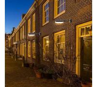 Ensemble d'éclairage LED en treillis et plate-forme pour modélisme ferroviaire N avec hauteur de lumière de 28 mm et résistances pour alimentation 12 16 V (noir)