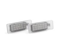 Ensemble D'éclairage Plaque D'immatriculation Blanc Pour Koleos Pour Clio Pour Logan Pour Sandero Pour Talisman Pour Trafic Pour Stanga Feux Plaque Immatriculation
