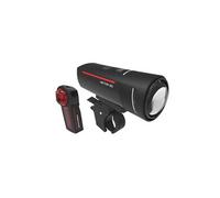 Trelock ensemble d'éclairage VectorLS600 & LS740 60 lux noir 2 parties noir G