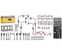 Ensemble Deco Dans La Ville HO/OO Échelle Kit Kibri 38102