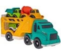ensemble d'écovéhicules LAWETA + 3 camions BIOPLASTIQUES pour enfants