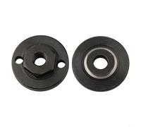 Ensemble d'écrous à bride extérieure hexagonale M10 100 mm avec plaque de pression 20/22/22,2 mm pour fente de 125 mm, installation de 12 mm, outil métallique compatible (M10 + 20 mm)