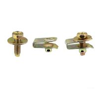 Ensemble d'écrous à clip en U pour voiture avec tailles M5 M6 M8, conçus pour la fixation du tableau de bord et des panneaux avec métal galvanisé pour une durabilité et une stabilité améliorées (écrou