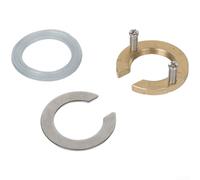 Ensemble d'écrous en cuivre et en acier inoxydable pour une connexion stable du robinet dans les résidentiels pour les systèmes de plomberie de cuisine et de salle de bain (C)