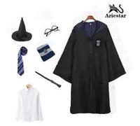 Ensemble déguisement enfant Ariestar® costume Harry Potter taille 155CM pour fête Halloween Carnaval Party Noël - Serdaigle noir G