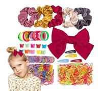 Ensemble d'élastiques à cheveux - Pinces à cheveux, chouchous à cheveux, élastiques à cheveux, ensemble de bandeaux, pinces à cheveux