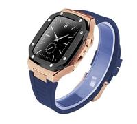 Ensemble d'élastiques de boîtier de montre en acier inoxydable , pour bande 40mm 44mm 45 mm 41 mm montre , pour la série iwatch 9 8 7 6 SE 5 4 Mise à jour du kit de modification de la sangle