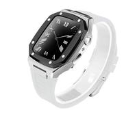 Ensemble d'élastiques de boîtier de montre en acier inoxydable ， pour bande 40mm 44mm 45 mm 41 mm montre ， pour la série iwatch 9 8 7 6 SE 5 4 Mise à jour du kit de modification de la sangle