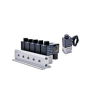 Ensemble d'électrovannes 3V2M, vanne pneumatique à action directe, DC24V AC220V, normalement ouverte, NBSANMINSE(3V2M13F)