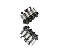 Ensemble d'électrovannes de contrôle d'huile 0AM DQ200 0AM325473 Compatible pour Audi Compatible pour Skoda Seat Passat Transmission FWD 7 vitesses(2 pcs)