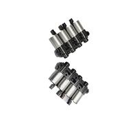 Ensemble d'électrovannes de contrôle d'huile 0AM DQ200 0AM325473 Compatible pour Audi Compatible pour Skoda Seat Passat Transmission FWD 7 vitesses(2 pcs)