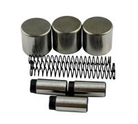 Ensemble d'embrayage de démarreur unidirectionnel, roulement à Billes de Volant d'inertie, Rouleau de 2,5 mm, Compatible avec Les pièces de Moto Automobile GN250 GZ 250 E TU250(Beads)