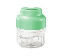 Ensemble d'Eminceur Électrique d'Ail, Mini Hachoir Portable 2025, Outil Électrique pour Hacherie de Nourriture, Hachoir Sans Fil, Rechargeable par USB pour Écraser Oignons, Ail, Piments, Gingembre