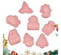 Ensemble d'emporte-pièces de Noël | Formes de presse à caramel - Moule à pâtisserie - pour les parents, les vacances, les débutants, les planificateurs, les amateurs d'artisanat, les réunions de