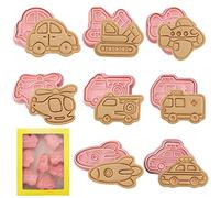 Ensemble D'emporte Pièces ,Emporte Pièces Voiture,Emporte-Pièces, Moule à Cookie Enfants,Coupe-Biscuits,Utilisé pour Faire des Biscuits, des Bonbons, du Chocolat, des Décorations de Gâteaux