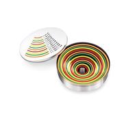 Ensemble d'emporte-pièces ronds (rouge)