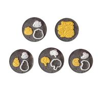 Ensemble d'emporte-pièces traditionnels chinois pour fête du printemps - Moule à biscuits adapté pour les fêtes du Nouvel An, atmosphère festive
