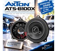 Ensemble d'enceintes coaxiales AXTON ATS-B100X 2 voies 10 cm (4") compatible ...