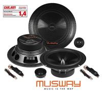 MUSWAY ME-6.2C 2 voies SYSTÈME DE COMPOSANTS 16,5 cm 200 watts haut-parleur 1...