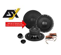 ESX Kit composants 2 voies HZ-6.2Cv2 Horizon 16,5 cm 200 W 3 Ω