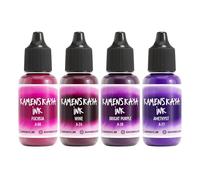 Ensemble d'Encres à Alcool Kamenskaya - 34 Variations de Couleurs - Lot n°12-4 Encres à Alcool x 15 ml (0,51 fl oz)