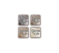 Ensemble d'encres Tim Holtz Ranger Distress Oxide - Quatre tampons 3"""" x 3"""" (E :