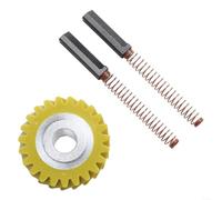 Ensemble d'engrenage à vis sans fin et brosse carbone de rechange W10112253 pour mélangeurs KitchenAid pour un mélange efficace et constant