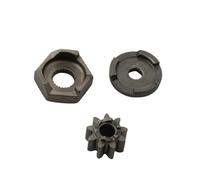 Ensemble d'engrenage de démarrage à pignon d'arbre de kick compatible avec les modèles de scooter 50cc AD50 AE50 AJ50 AP50 Adresse 50cc Remplace les numéros de pièce 26280-29C00-000 26231-37B00-000