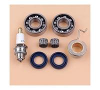 Ensemble d'engrenages à vis sans Fin et Joint d'huile Billes de Vilebrequin for tronçonneuse 021 023 025 MS210 MS230 MS250 6202