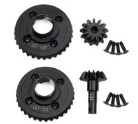 Ensemble d'engrenages Coniques de Transmission for différentiel Avant et arrière en Acier for Yea-HRUN 1/7 for UDR(Front and Rear)