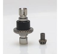 Ensemble d'engrenages coniques différentiels en métal, pour voitures MJX RC modèles 16207 16208 16209 16210 14301 14302, pièces de rechange (A)