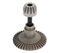 Ensemble D'engrenages Coniques en Acier 38T/13T pour Voiture SCX10 RC, Engrenage de Couronne Arrière et Avant Résistant à l'usure pour Les Amateurs de Voitures RC, 1 Ensemble pour Offrir en