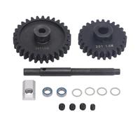 Ensemble d'engrenages de transmission RC 25T 30T 1,5 m, pignons droits en acier trempé, performances robustes et silencieuses pour mise à niveau de voiture XRT 1/5 RC