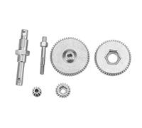 Ensemble d'engrenages de Transmission RC, engrenage et arbre en acier inoxydable, performances améliorées pour voiture AXIAL SCX24 RC