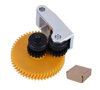 Ensemble d'engrenages d'extrudeuse en acier trempé pour Bambu Lab P1P, P1S, X1C, X1E, kit d'engrenage d'extrudeuse en acier durci, imprimante 3D DLC Nano Coating Extruder Dual Gear pour série X1/P1