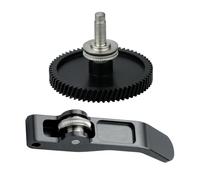 Ensemble d'engrenages d'extrudeuse en métal pour imprimante 3D améliore le transport des filaments dans les filaments ABS PETG compatibles avec l'impression 3D