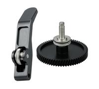 Ensemble d'engrenages d'extrudeuse précis - Arbre intégré pour imprimante - Double roulement - Tête d'extrusion en acier trempé - Large compatibilité