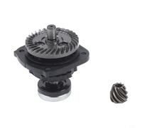 Ensemble d'engrenages métalliques pour meuleuse d'angle GWS6-100 TWS6600 FF03-100A, lot de 2 pièces d'outils électriques de rechange, pour composants de transmission en acier pour meuleuses série 6