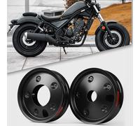 Ensemble d'enjoliveurs de Roue Replacement for Ho&n&da Rebel CMX 300 CMX500 Rebel 500 2017-2024,Capuchons de Cache moyeu de Roue protecteurs de Jante
