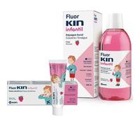 Ensemble dentifrice + rinçage pour enfants Kin Fluorkin