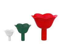 Ensemble D'entonnoirs En Silicone Forme D'arbre De Noël Résistant Déversements Outil Cuisine Pliable Pour Liquides Huile Vin Arbre Noël Silicone