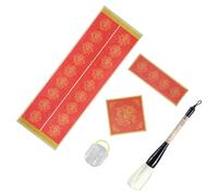 Ensemble d'entraînement antithétique avec chiffon d'écriture à l'eau, stylo pinceau et seau à laver pour adulte et étudiant