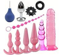 Ensemble D'EntraîNement De Hanche En Silicone De 11 PièCes Pour L'EntraîNement D'Endurance, Outil De Remise En Forme Portable Avec Cadeau De Couverture Protectrice Masculine - D-2