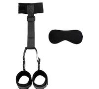 Ensemble d'entraînement de résistance noir : exerce et détend les muscles, soulageant ainsi la fatigue.