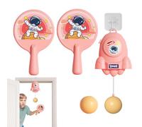 Ensemble D'entraînement De Tennis De Table - Entraîneur De Tennis De Table Suspendu, Kit De Jeu De Solo À Hauteur Réglable avec Bobine De Recul pour, Garçons Et Filles, Coordination