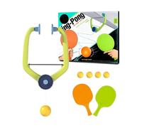 Ensemble d'entraînement de Tennis de Table - Jouet d'exercice de Tennis de Table réglable - pour Femmes, Jeunes Filles, époux, Fils, Fille, Famille, Amis