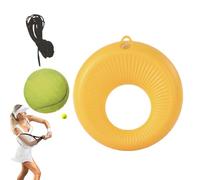 Ensemble d'entraînement de tennis portable, kit d'outils d'entraînement à automatique, équipements d'entraînements de tennis solo réglable avec cordon élastique, système d'aide au sport plein