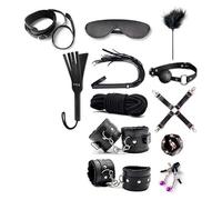 Ensemble D'EntraîNement Portable De 12 PièCes, Doublure En Peluche, Ensemble De VêTement SpéCial - Cadeau De Couple - D-7 (Noir)
