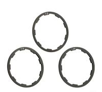 Ensemble d'entretoises de moyeu à cassette compatible avec les transmissions à 7 vitesses à 11 vitesses sur les vélos équipés d'un corps Freehub (1 mm + 1,5 mm + 1,85 mm)